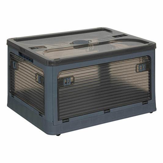 5five Simply Smart Storage Box, Aufbewahrungsbox, Kunststoff, Grau, 51.5 x 36 cm, 205512