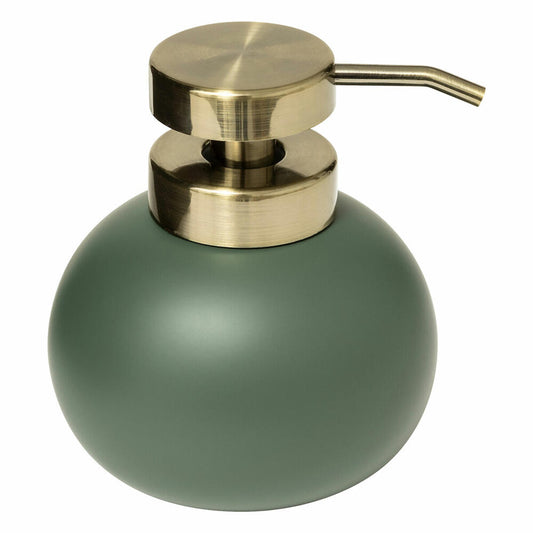 5five Simply Smart Seifenspender Duo, Seifendosierer, Pumpspender, Dispenser, Polyresin, Grün, 200169B