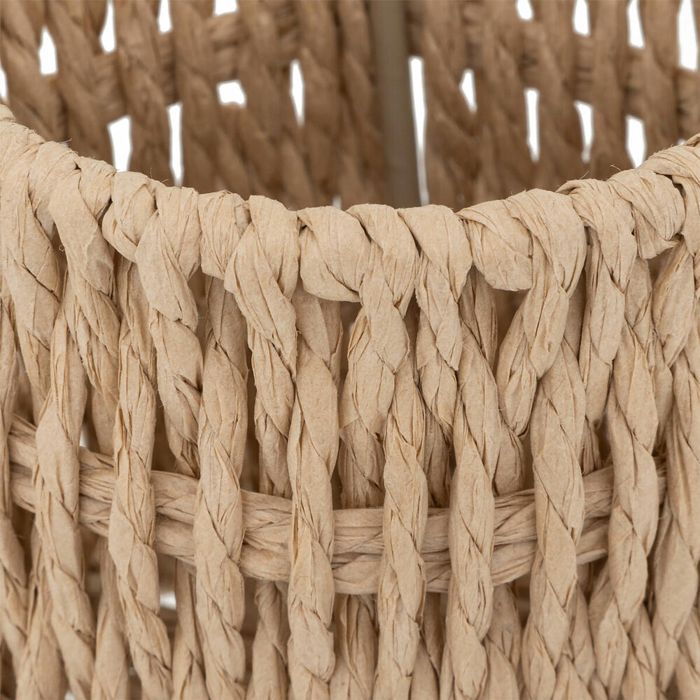 5five Simply Smart Stifthalter Kord, Stiftebox, Schreibtisch Organizer, Papier, Beige, 203142