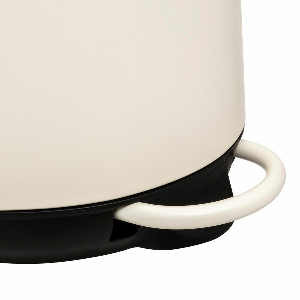 5five Simply Smart Kosmetikeimer Duo, Mülleimer, Badmülleimer, Stahl / Kunststoff, Beige, 5 L, 200170A