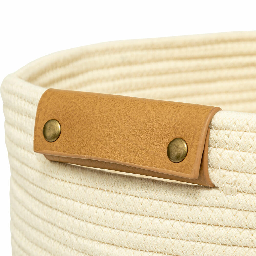 5five Simply Smart Wäschekorb Duo, Wäschesammler, Wäschebox, Beige, 80 L, 200185A