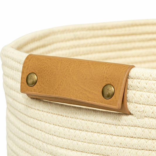 5five Simply Smart Wäschekorb Duo, Wäschesammler, Wäschebox, Beige, 80 L, 200185A