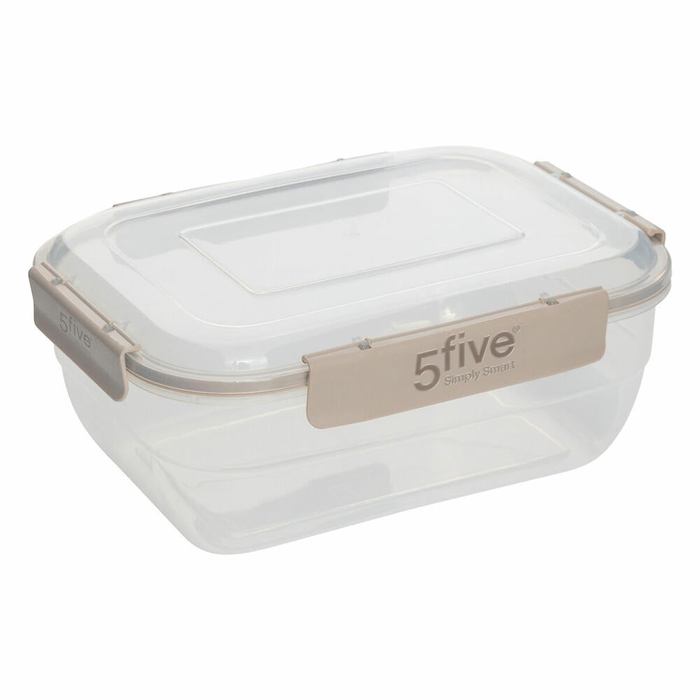 5five Simply Smart Dose Klic, 4-tlg., Rechteckig, Vorratsdose, Frischhaltedose, Kunststoff, 203038