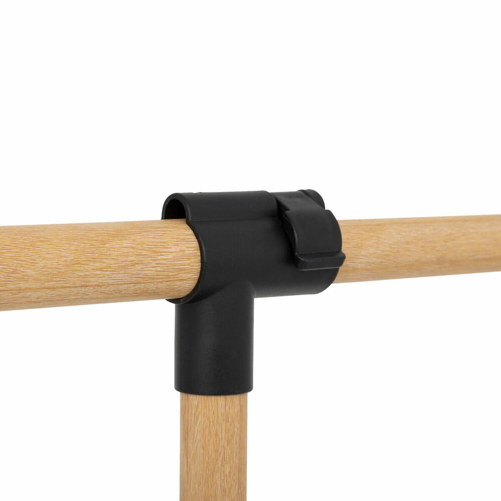 5five Simply Smart Kleiderständer, Kleiderstange, auf Rollen, Ausziehbar, Stahl / Kunststoff, H 166 cm, 203117