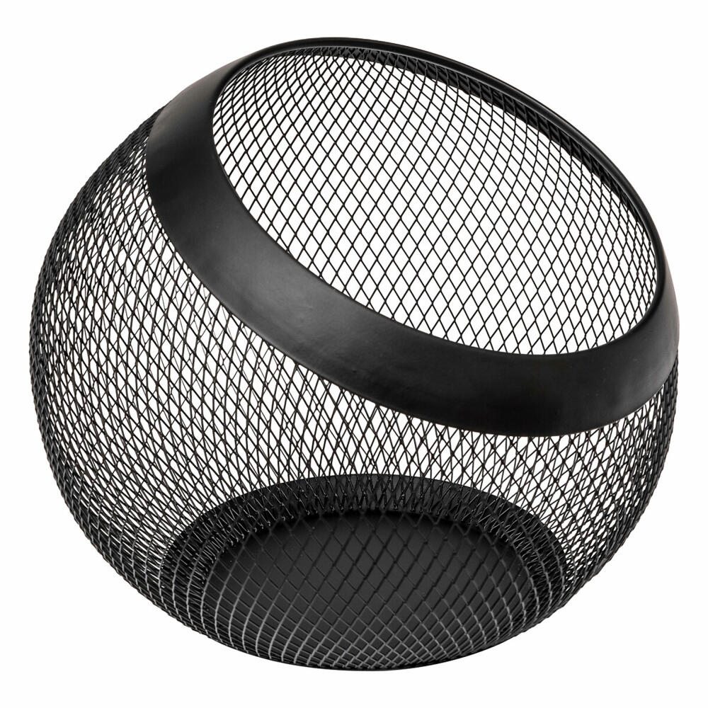 5five Simply Smart Kaffeekapselhalter Mayaj, Aufbewahrung, Korb, für 70 Kapseln, Stahl, Schwarz, 189981