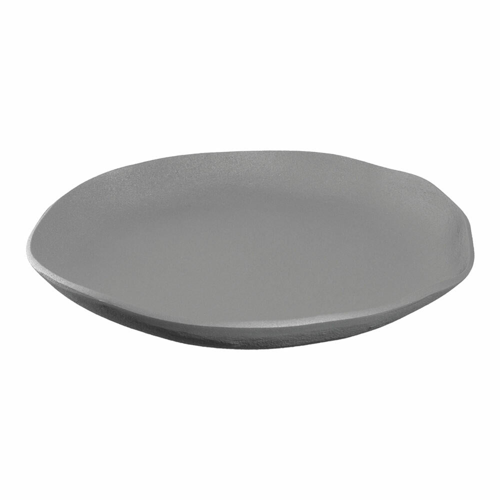 Leonardo Schale Casolare Aluminium, Dekoschale, Ablage, Aluminium, grau, 30 cm, 041695