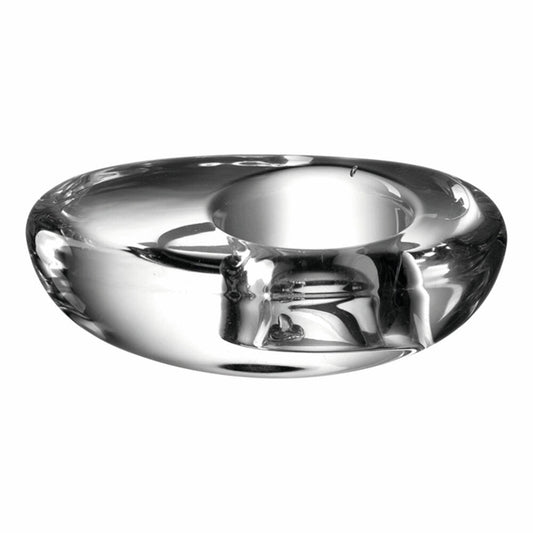 Leonardo Tischlicht Casolare, Teelichthalter, Windlicht, Kalk-Natron Glas, klar, 3 cm, 041831