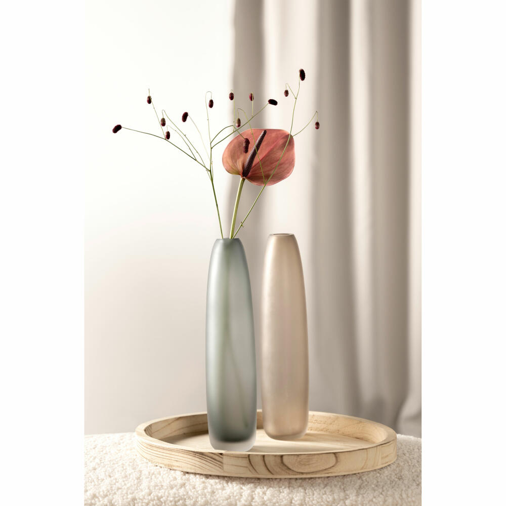 Leonardo Vase Bellagio, floor vase, decorative vase, glass, anthracite, 33.5 cm, 036452