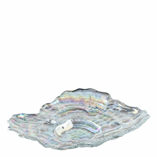 Leonardo Muschelschale Poesia, Schale, Dekoschale, Obstschale, Deko, Kalk-Natron Glas, Klar, 23x17 cm, 038929