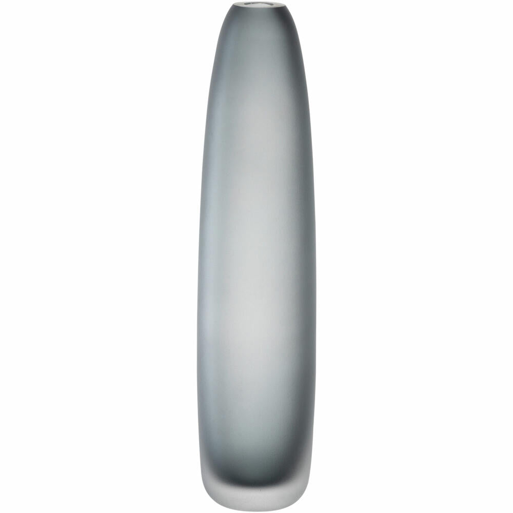 Leonardo Vase Bellagio, floor vase, decorative vase, glass, anthracite, 33.5 cm, 036452
