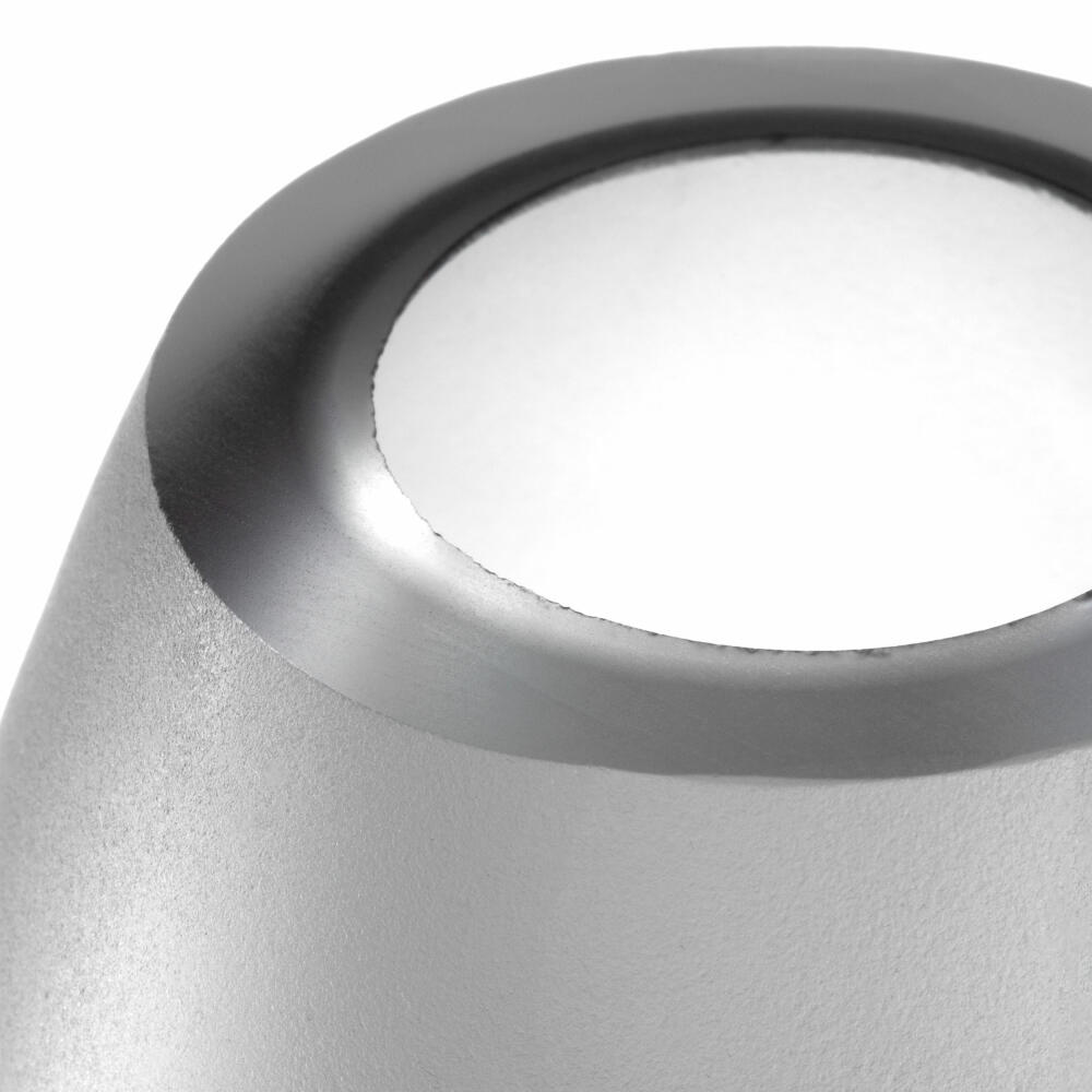 Leonardo Vase Bellagio, Blumenvase, Dekovase, Glas, Anthrazit, 45 cm, 036453