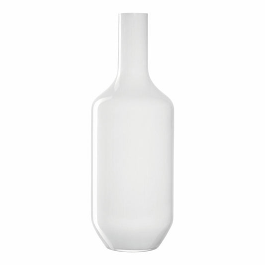 Leonardo Vase Milano, decorative vase, flower vase, soda-lime glass, white, 64 cm, 041580
