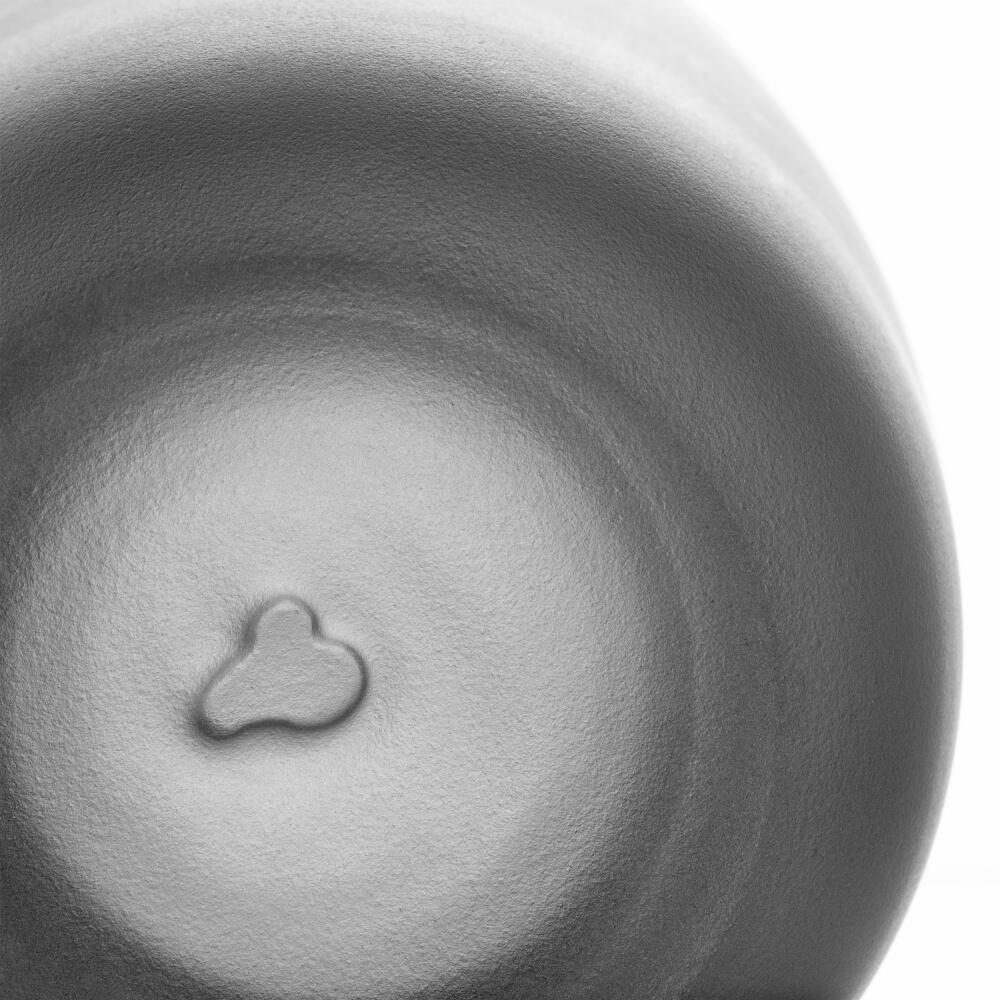 Leonardo Vase Bellagio, Blumenvase, Dekovase, Glas, Anthrazit, 45 cm, 036453