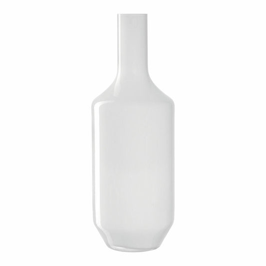 Leonardo Vase Milano, decorative vase, flower vase, soda-lime glass, white, 39 cm, 041647