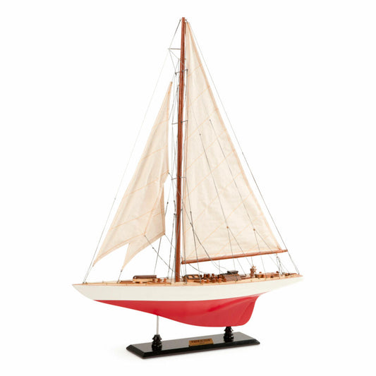 Authentic Models ship model Endeavour L60, sailing ship, decoration, cedar wood, red / white, AS154