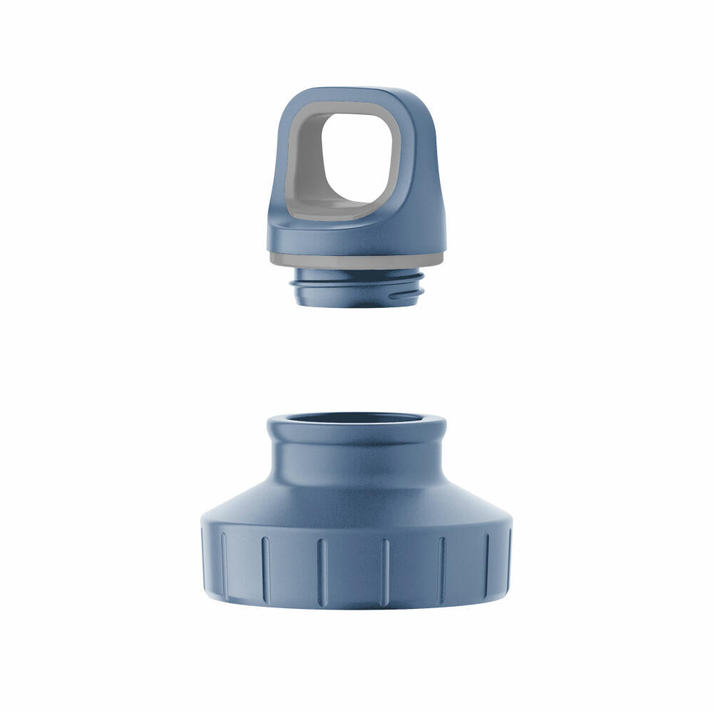 Emsa Trinkflasche Drink2Go Eco, Wasserflasche, Tritan, Blau, 0.7 L, N30335