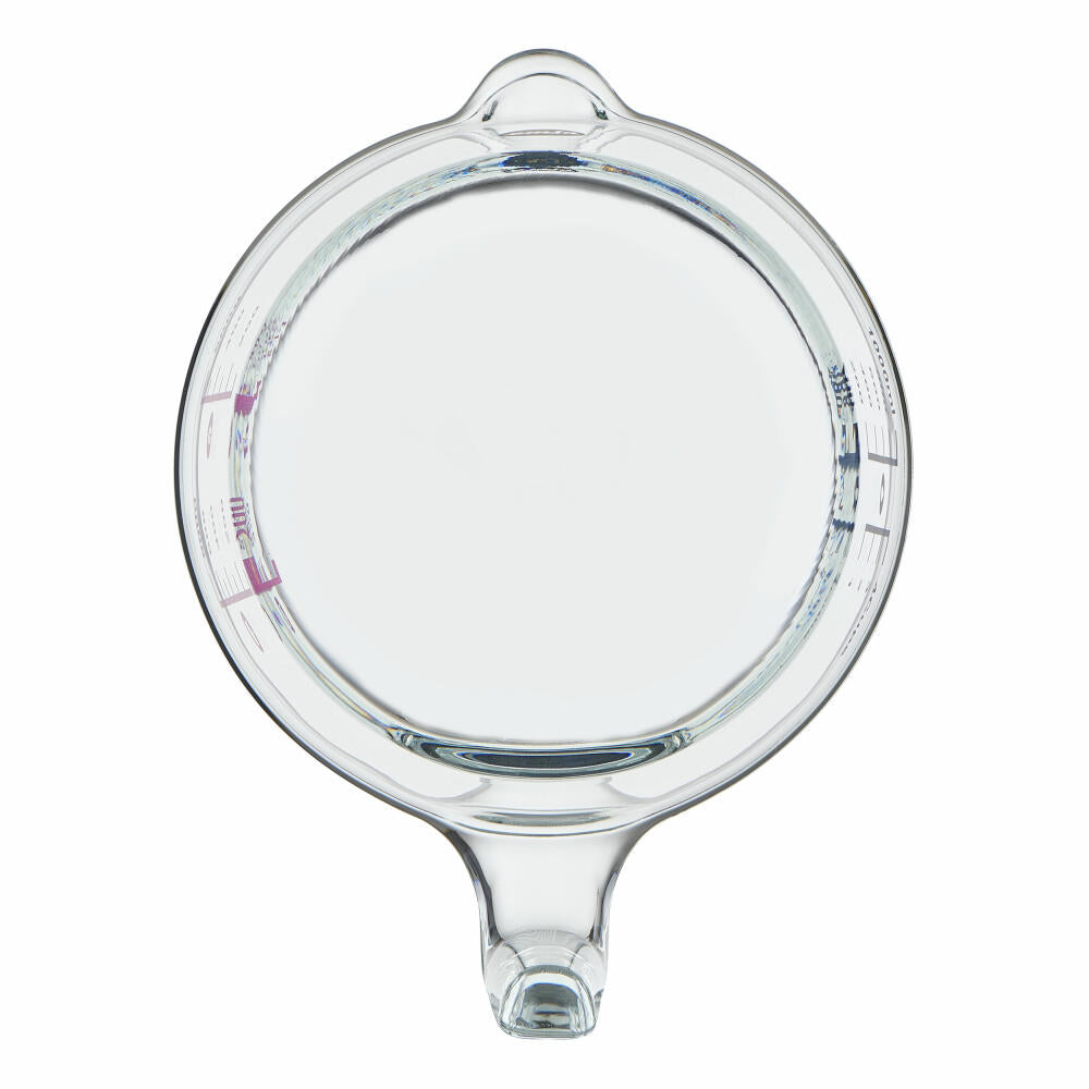 Emsa Messkanne Prep & Bake, Messbecher, Glas, Transparent, 1 L, K32361