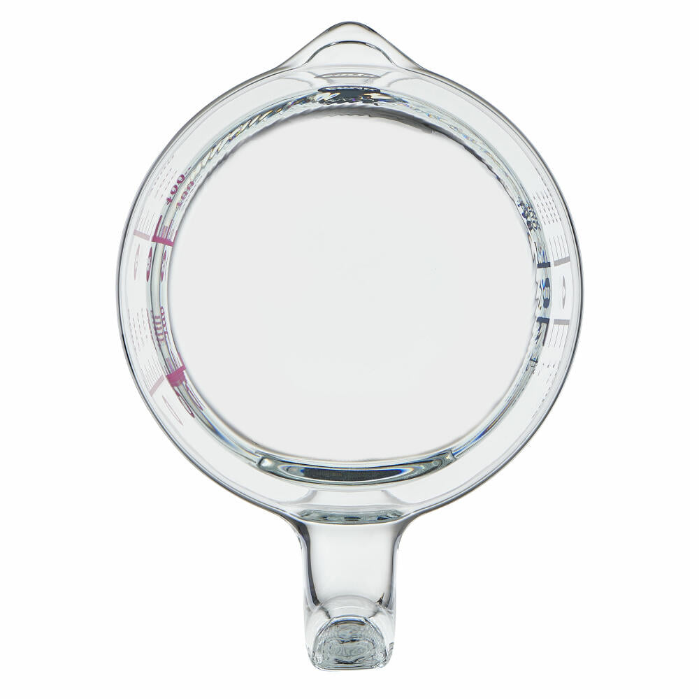 Emsa Messkanne Prep & Bake, Messbecher, Glas, Transparent, 500 ml, K32360