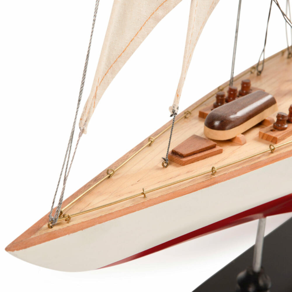 Authentic Models ship model Endeavour L60, sailing ship, decoration, cedar wood, red / white, AS154