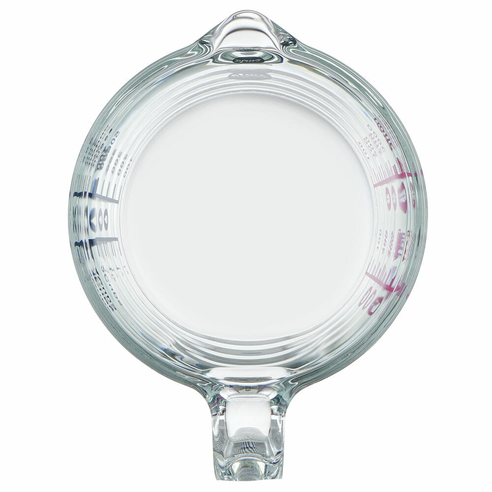 Emsa Messkanne Prep & Bake, Messbecher, Glas, Transparent, 500 ml, K32360