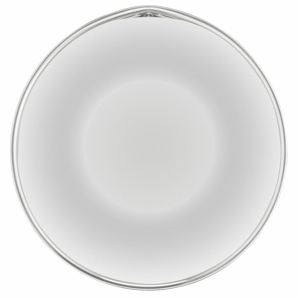 Emsa Rührschüssel Prep & Bake, Edelstahl, Silikon, Grün, Silberfarbren, 20 cm / 3 L, K32720