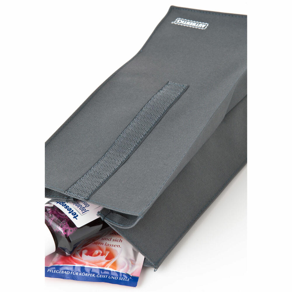 Authentics ROLL BAG M, Kulturtasche, Kosmetiktasche, wasserabweisend, PET, Dunkelgrau, 6031212