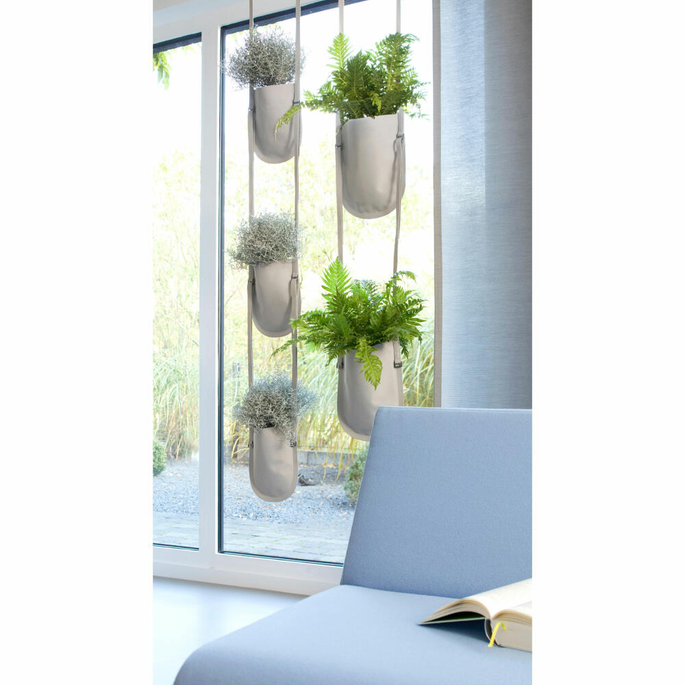 Authentics Pflanztasche Urban Garden S 1 L, Pflanzbehälter, Polyester, PVC, Beige, 7121105