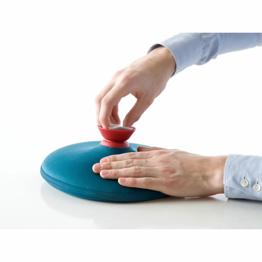 Authentics Pill Wärmflasche 1.9 L, Wärmekissen, PVC, Neopren, Pale Pink, 1239803