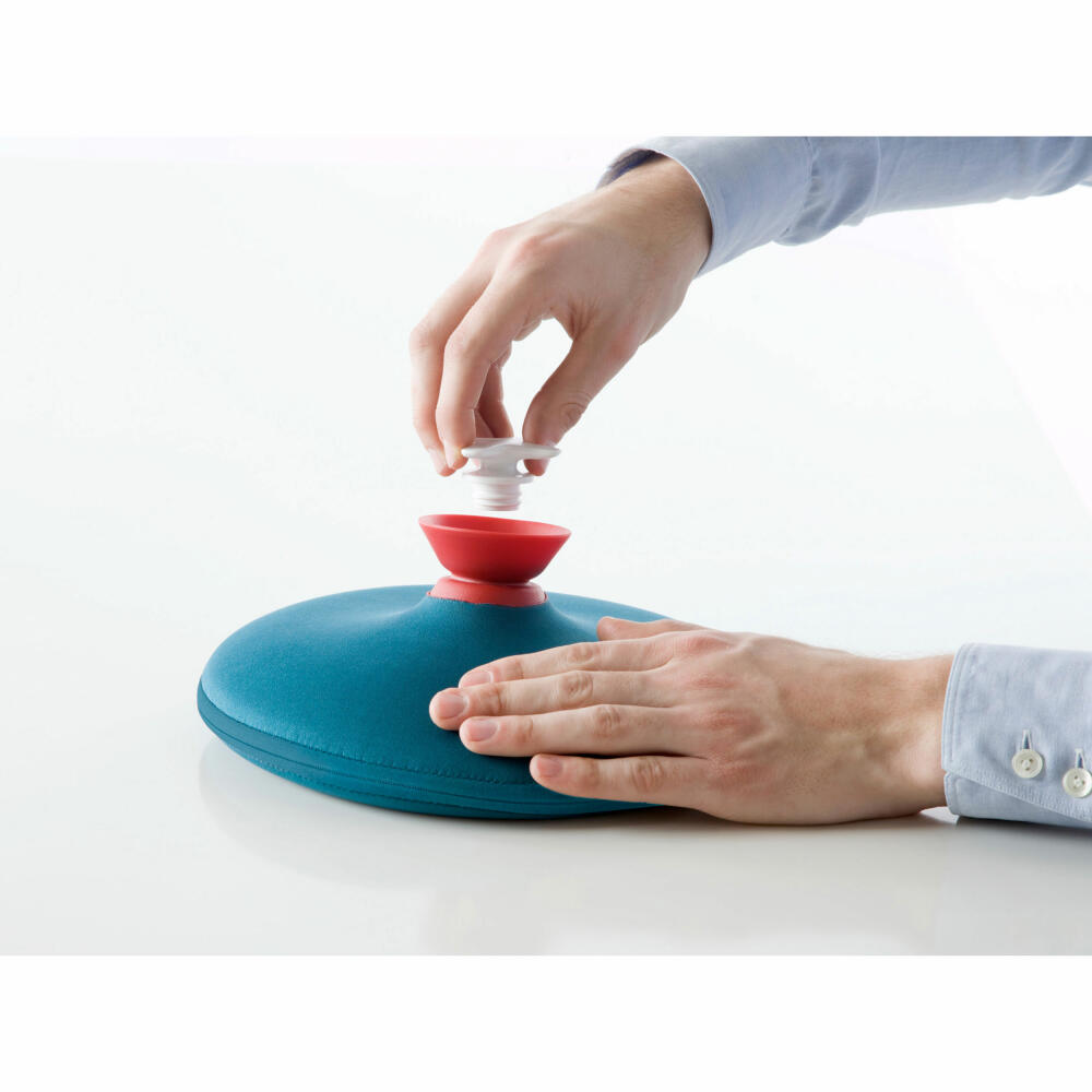 Authentics Pill Wärmflasche 1.9 L, Wärmekissen, PVC, Neopren, Pale Pink, 1239803