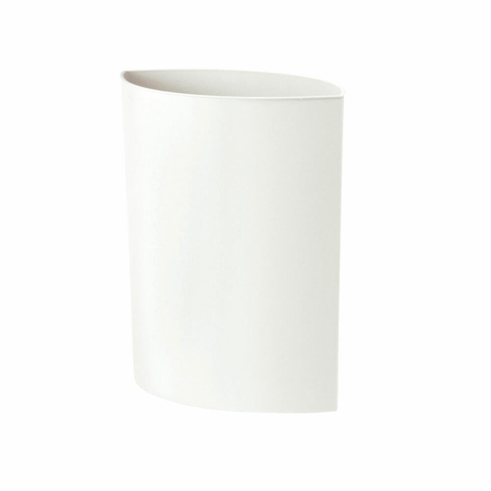 Authentics Maxi Lip Papierkorb, Abfalleimer, Mülleimer, Polypropylen, Weiß, 1090798