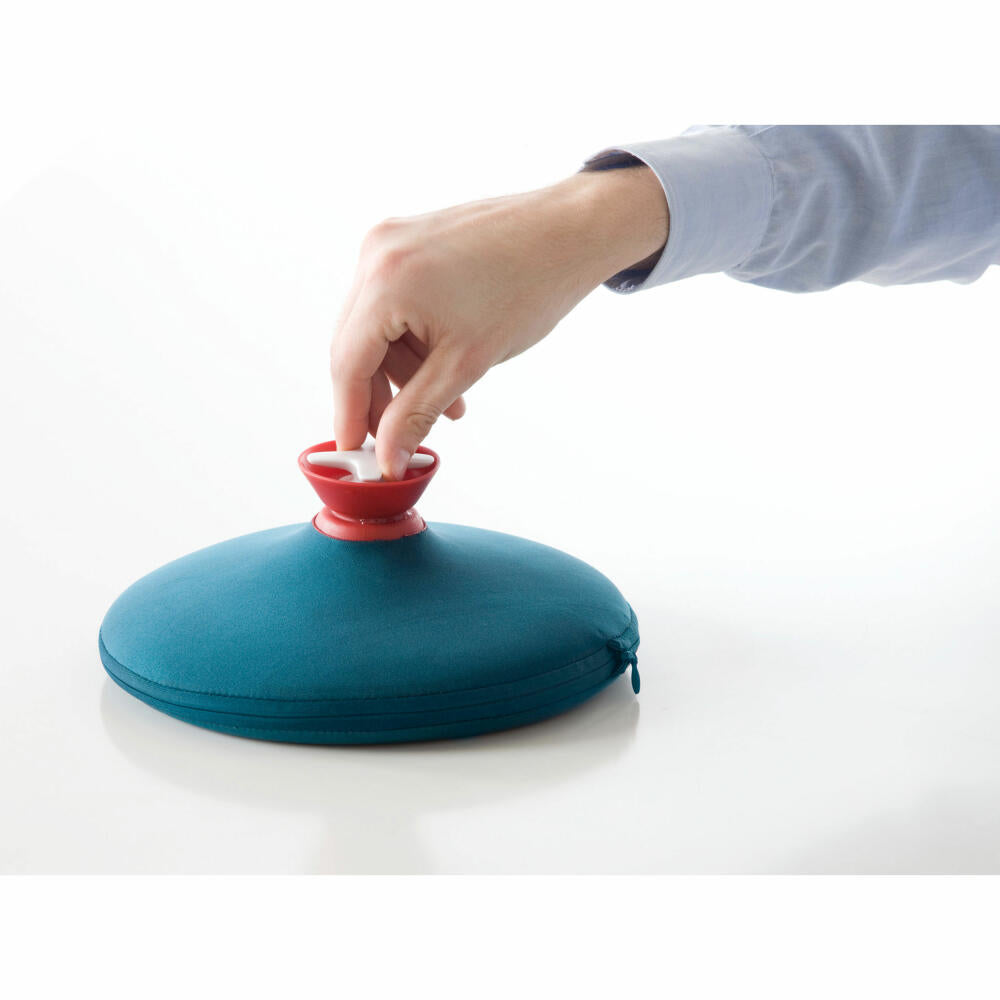 Authentics Pill Wärmflasche 1.9 L, Wärmekissen, PVC, Neopren, Dunkelblau, 1239808