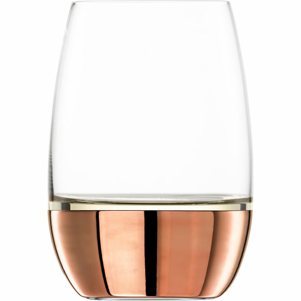 Eisch Allround / Wein-Becher Weißwein Elevate, 2er Set, Weinglas, Trinkglas, Kristallglas, Kupfer, 340 ml, 15009917