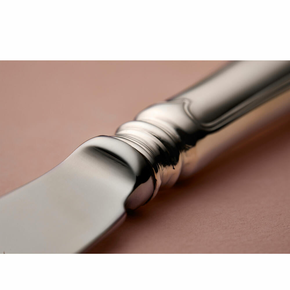 Gense Messer Gammal fransk, Besteck, Tafelmesser, Silber 830, 23.1 cm, 20180