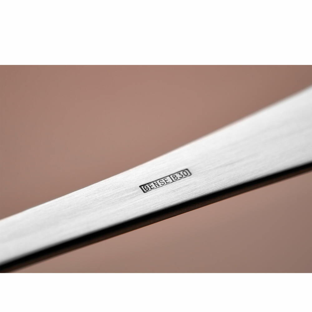 Gense Gabel Rosenholm, Besteck, Tafelgabel, Silber 830, 19.4 cm, 20281