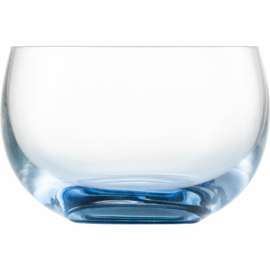 Eisch Dessertschalen 2er Set Gem, Dessertschale, Dessert Schale, Müslischale, Kristallglas, Blau, Ø 9.2 cm, 30031013