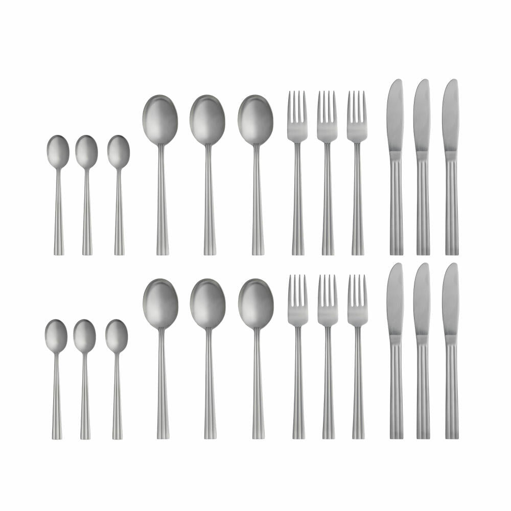 Gense Besteck-Set Thebe Edition 2024 24-tlg., Messer, Gabeln, Löffel, Rostfreier Stahl 18/10, 34297