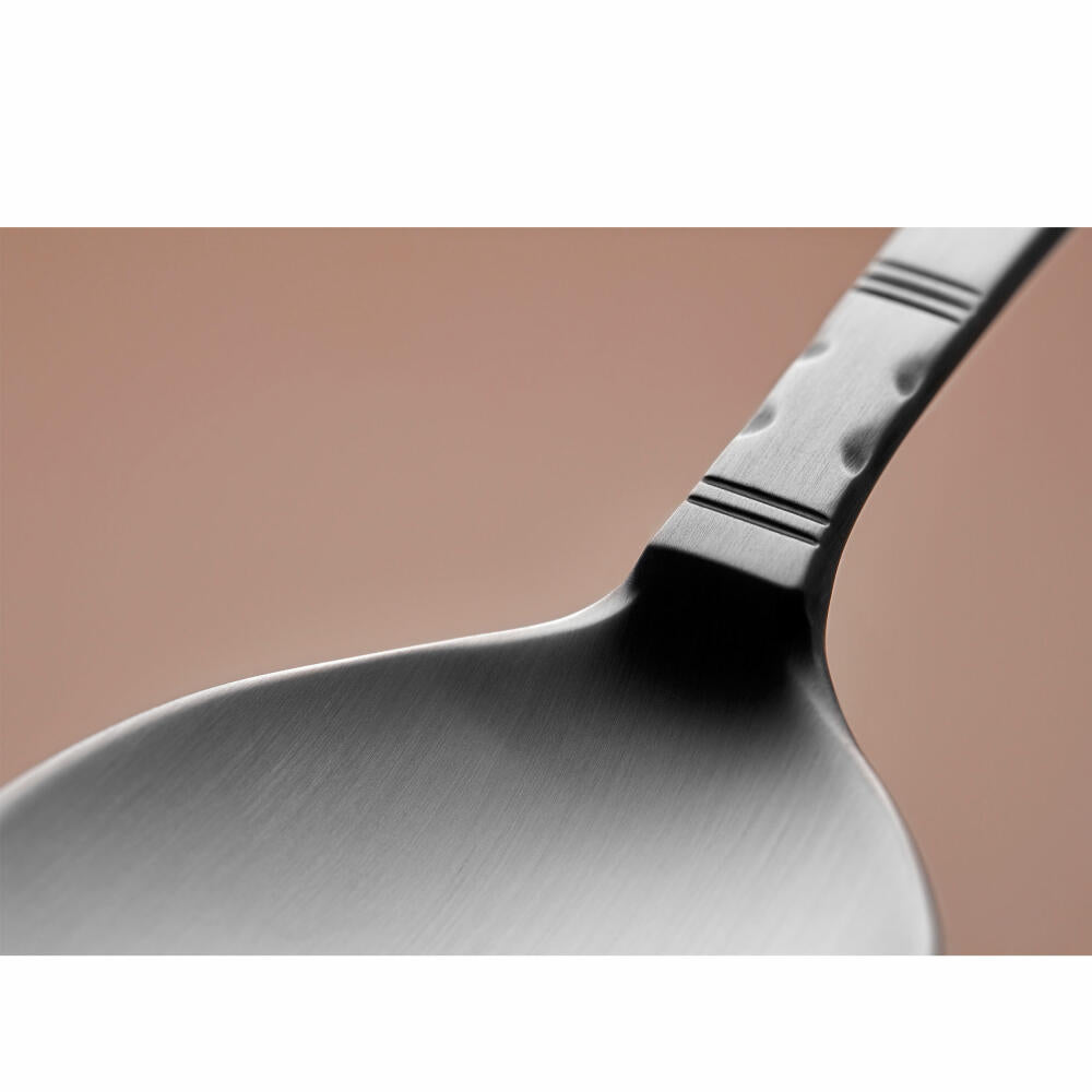 Gense Löffel Rosenholm, Besteck, Tafellöffel, Silber 830, 19.7 cm, 20280