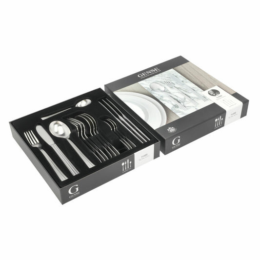 Gense Besteck-Set Thebe 16-tlg., Messer, Gabeln, Löffel, 18/8 Edelstahl, 20696