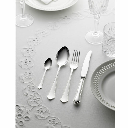 Gense Kaffeelöffel Chippendale, Besteck, Löffel, Silber 830, 11.9 cm, 20273