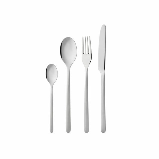 Gense Besteck-Set Still 16-tlg., Messer, Gabeln, Löffel, 18/8 Edelstahl, 29432