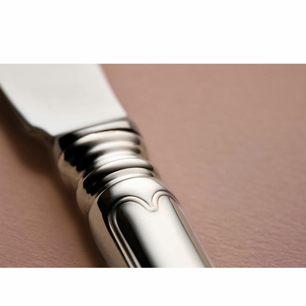 Gense Messer Gammal fransk, Besteck, Tafelmesser, Silber 830, 23.1 cm, 20180