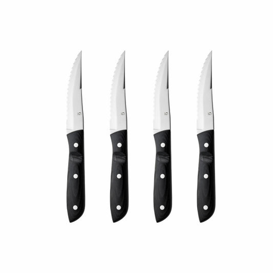 Gense Steakmesser XL Old Farmer Micarta 4er Set, Melamin, 18/8 Edelstahl, 23.5 cm, 20349