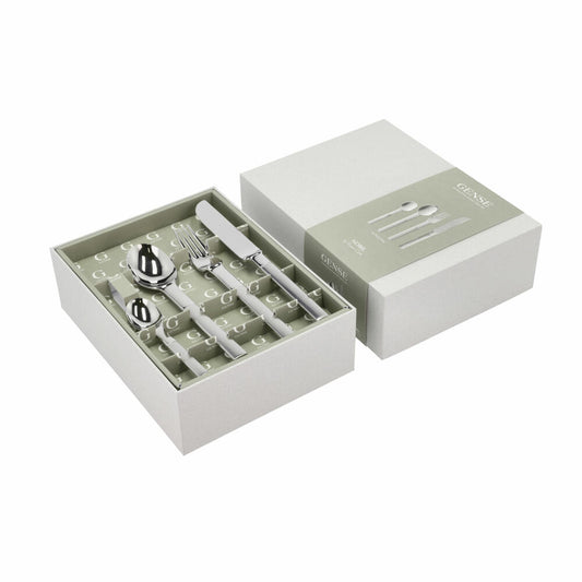 Gense Besteck-Set Nobel 16-tlg., Messer, Gabeln, Löffel, 18/8 Edelstahl, 20645