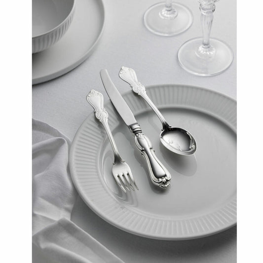 Gense Dessertlöffel Olga, Besteck, Löffel, Silber 830, 17.8 cm, 20195