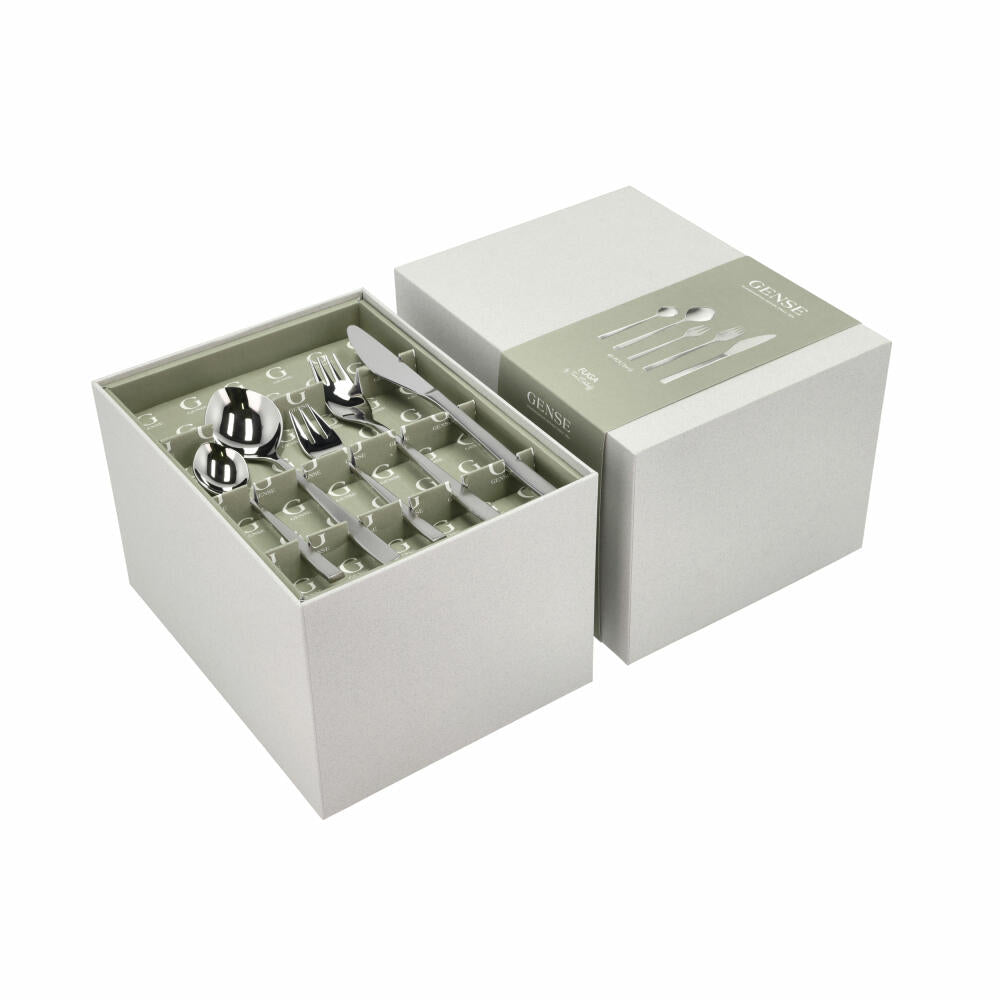 Gense Besteck-Set Fuga 60-tlg., Messer, Gabeln, Löffel, 18/8 Edelstahl, 20664
