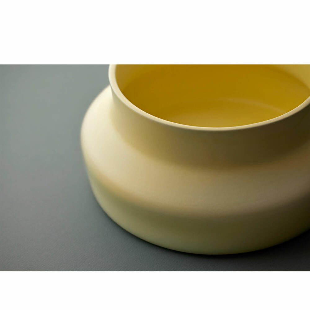 Gense Vase Dorotea Mellow Yellow, Dekovase, Blumenvase, Keramik, 25 x 12 cm, 30082