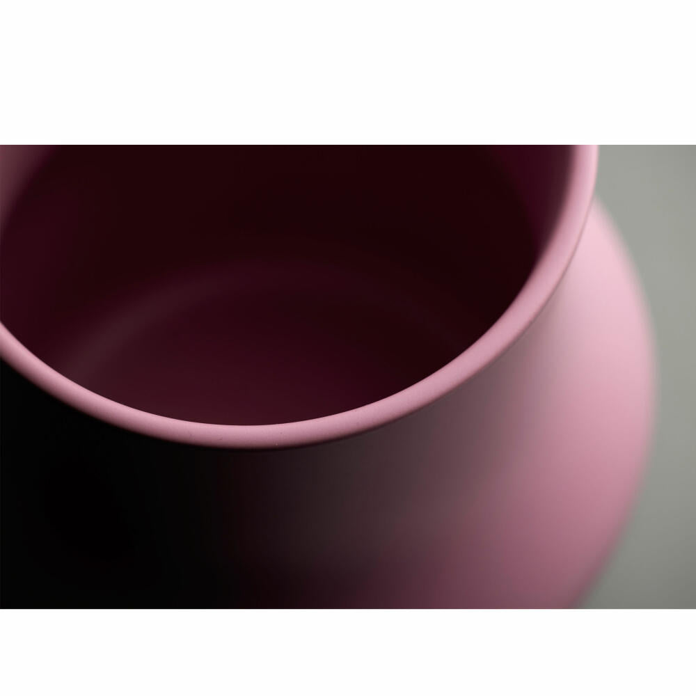 Gense Vase Dorotea Lilac Purple, Dekovase, Blumenvase, Keramik, 18 x 19.5 cm, 30080