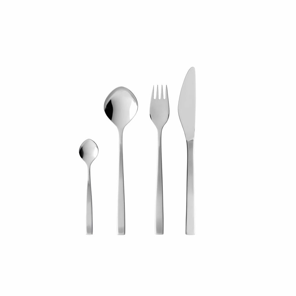 Gense Besteck-Set Fuga 16-tlg., Messer, Gabeln, Löffel, 18/8 Edelstahl, 20682