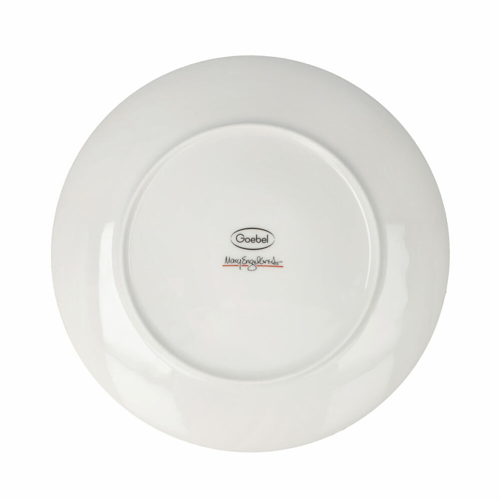 Goebel Teller Mary Engelbreit - Love Me, Fine Bone China, Bunt, 23 cm, 66725061