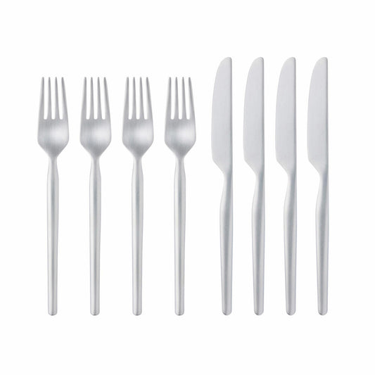 Gense Dessertbesteck-Set Dorotea 8-tlg., Gabeln, Messer, 18/8 Edelstahl, 20610